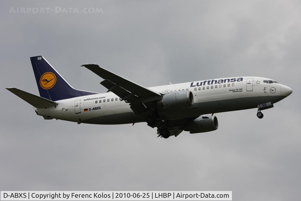 D-ABXS, 1988 Boeing 737-330 C/N 24280, Ferihegy