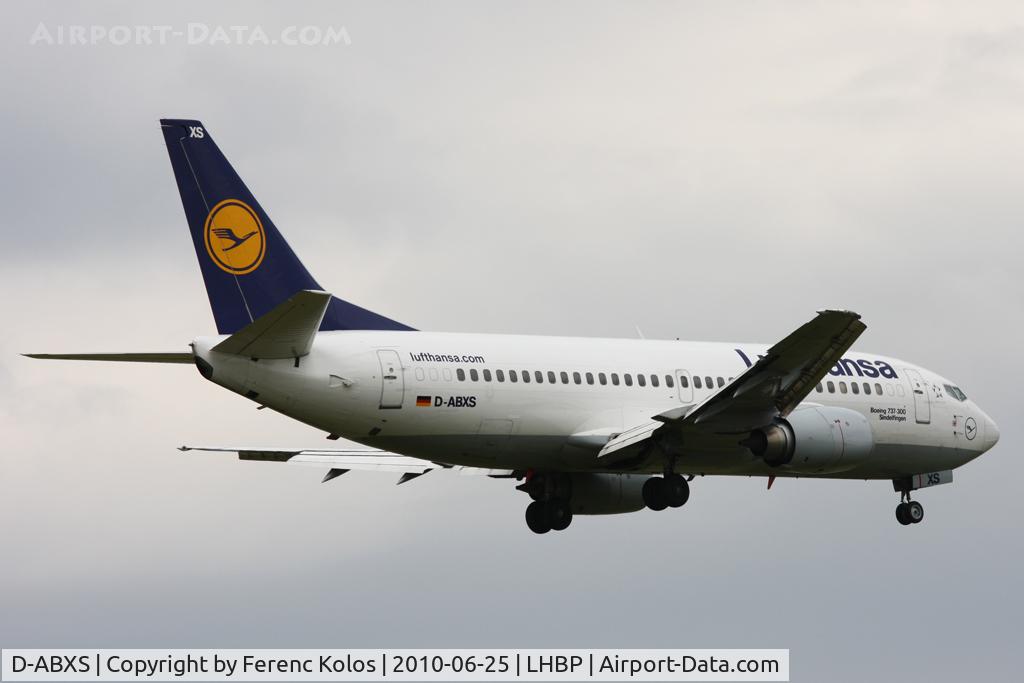 D-ABXS, 1988 Boeing 737-330 C/N 24280, Ferihegy