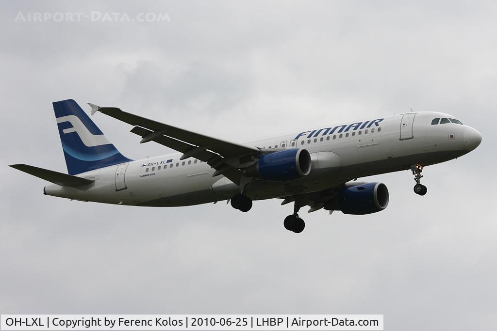 OH-LXL, 2003 Airbus A320-214 C/N 2146, Ferihegy
