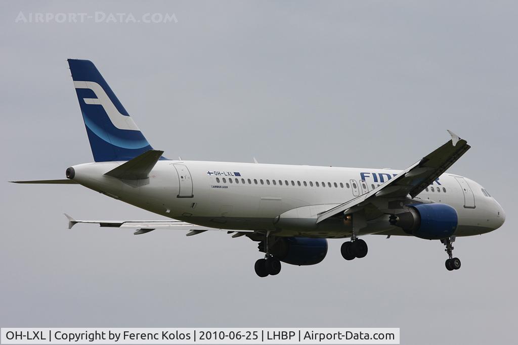 OH-LXL, 2003 Airbus A320-214 C/N 2146, Ferihegy