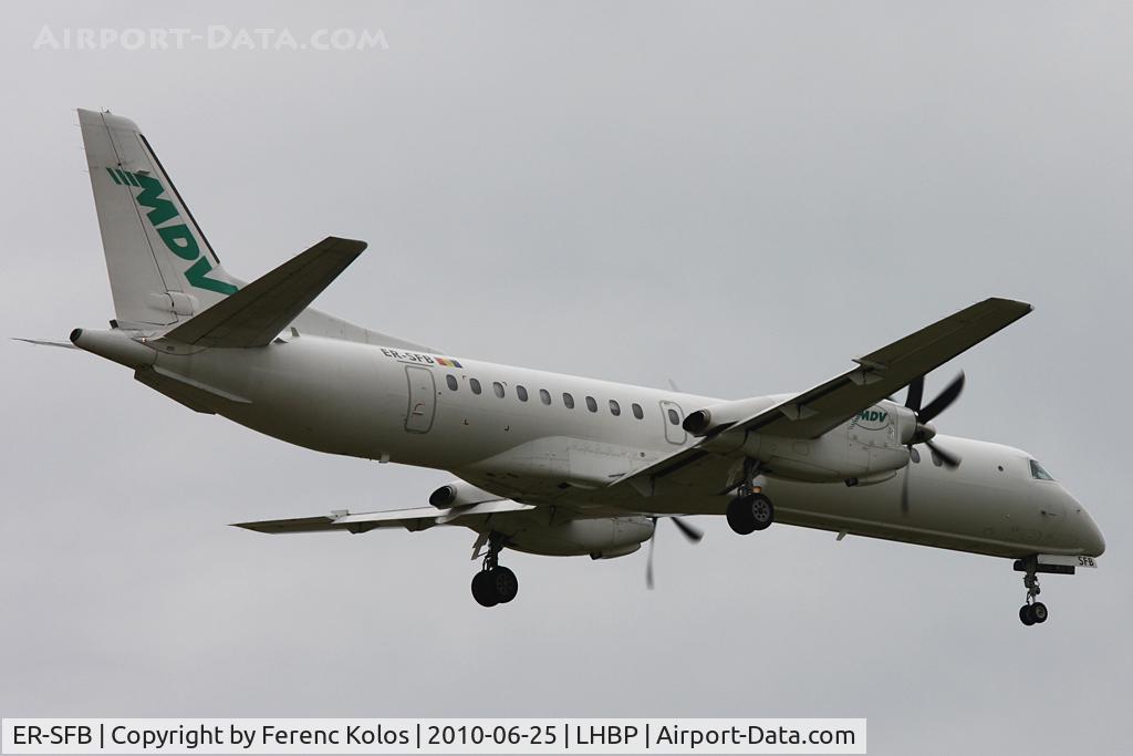 ER-SFB, 1995 Saab 2000 C/N 2000-022, Ferihegy