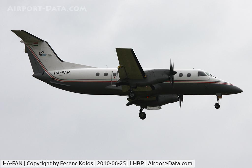 HA-FAN, 1988 Embraer EMB-120ER Brasilia C/N 120104, Ferihegy