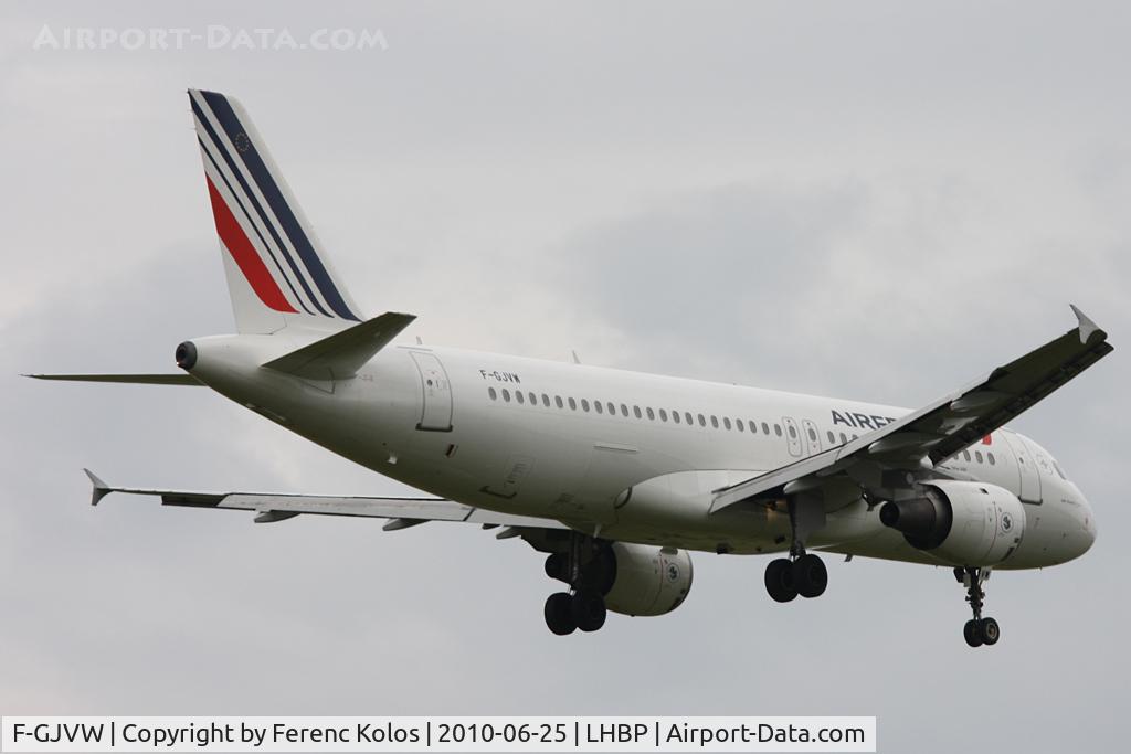 F-GJVW, 1994 Airbus A320-211 C/N 0491, Ferihegy