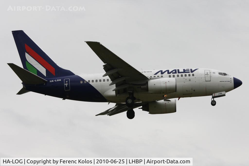HA-LOG, 2004 Boeing 737-6Q8 C/N 28261, Ferihegy