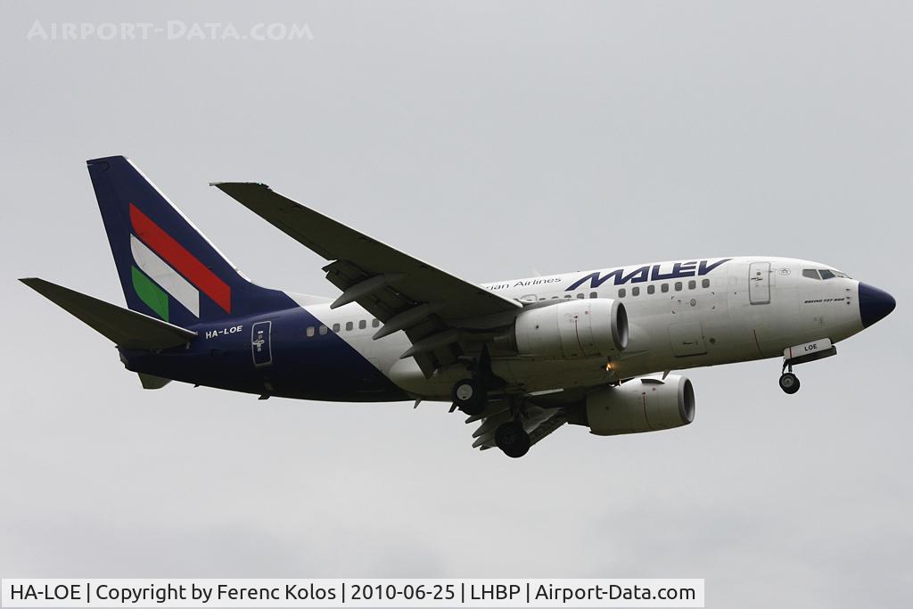 HA-LOE, 2003 Boeing 737-6Q8 C/N 28260, Ferihegy