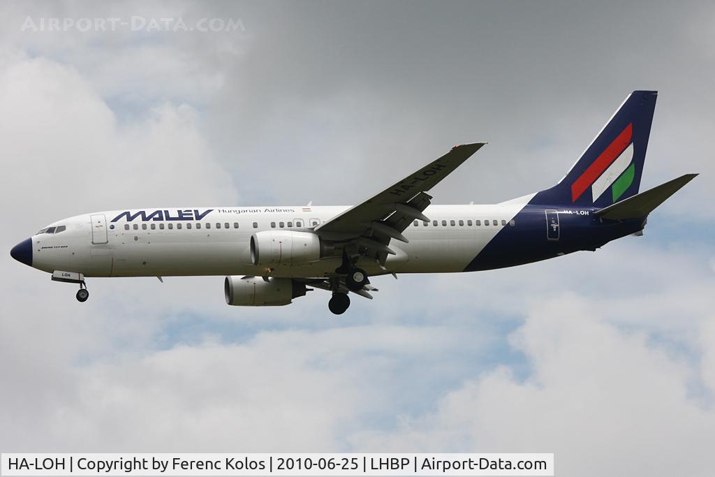 HA-LOH, 2004 Boeing 737-8Q8 C/N 30667, Ferihegy