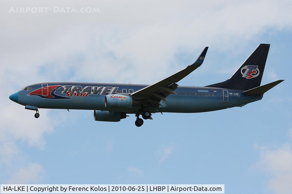 HA-LKE, 2001 Boeing 737-86Q C/N 30278, Ferihegy