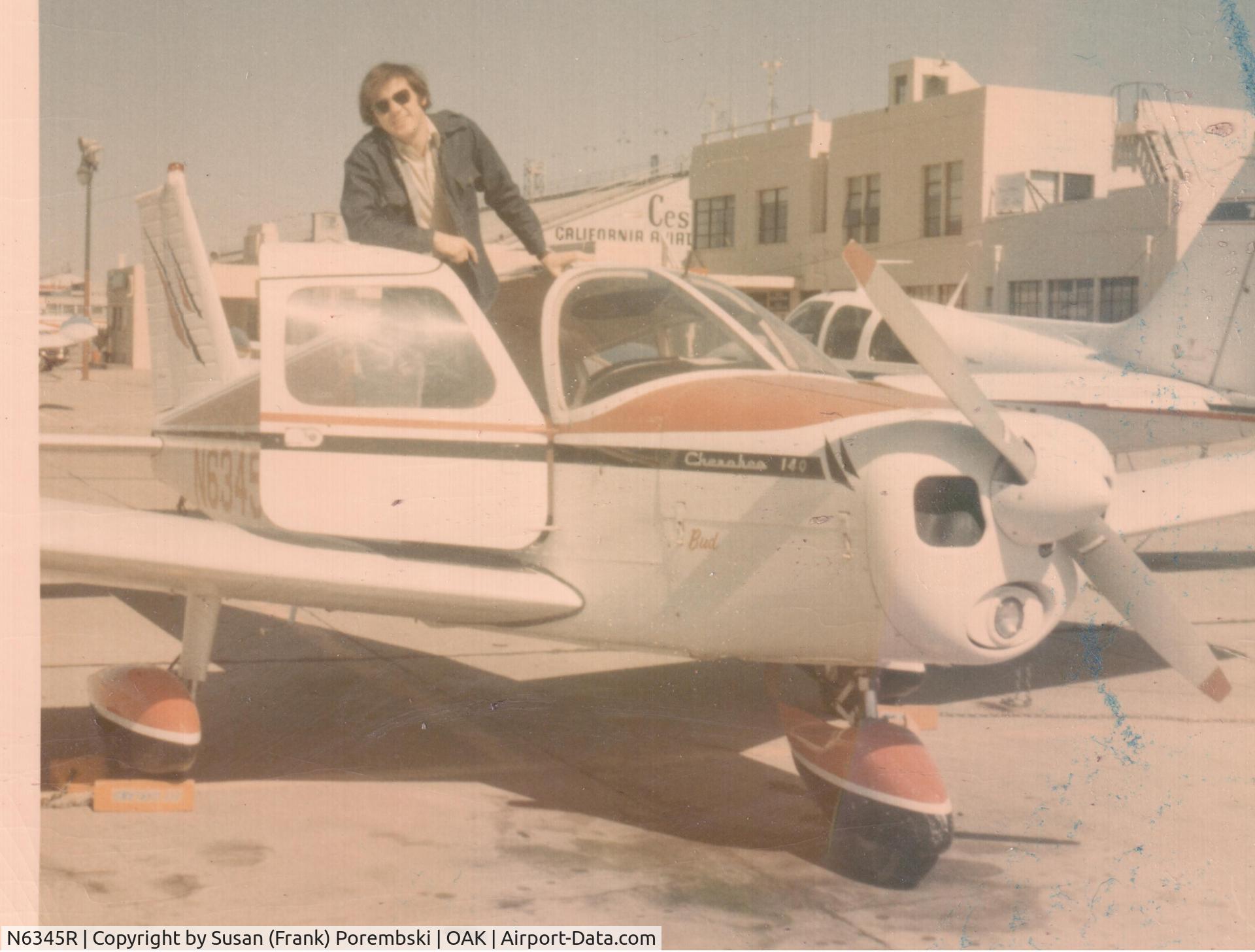N6345R, 1966 Piper PA-28-140 C/N 28-21515, I owned N6345R and based it at TOA from 1969-1971.