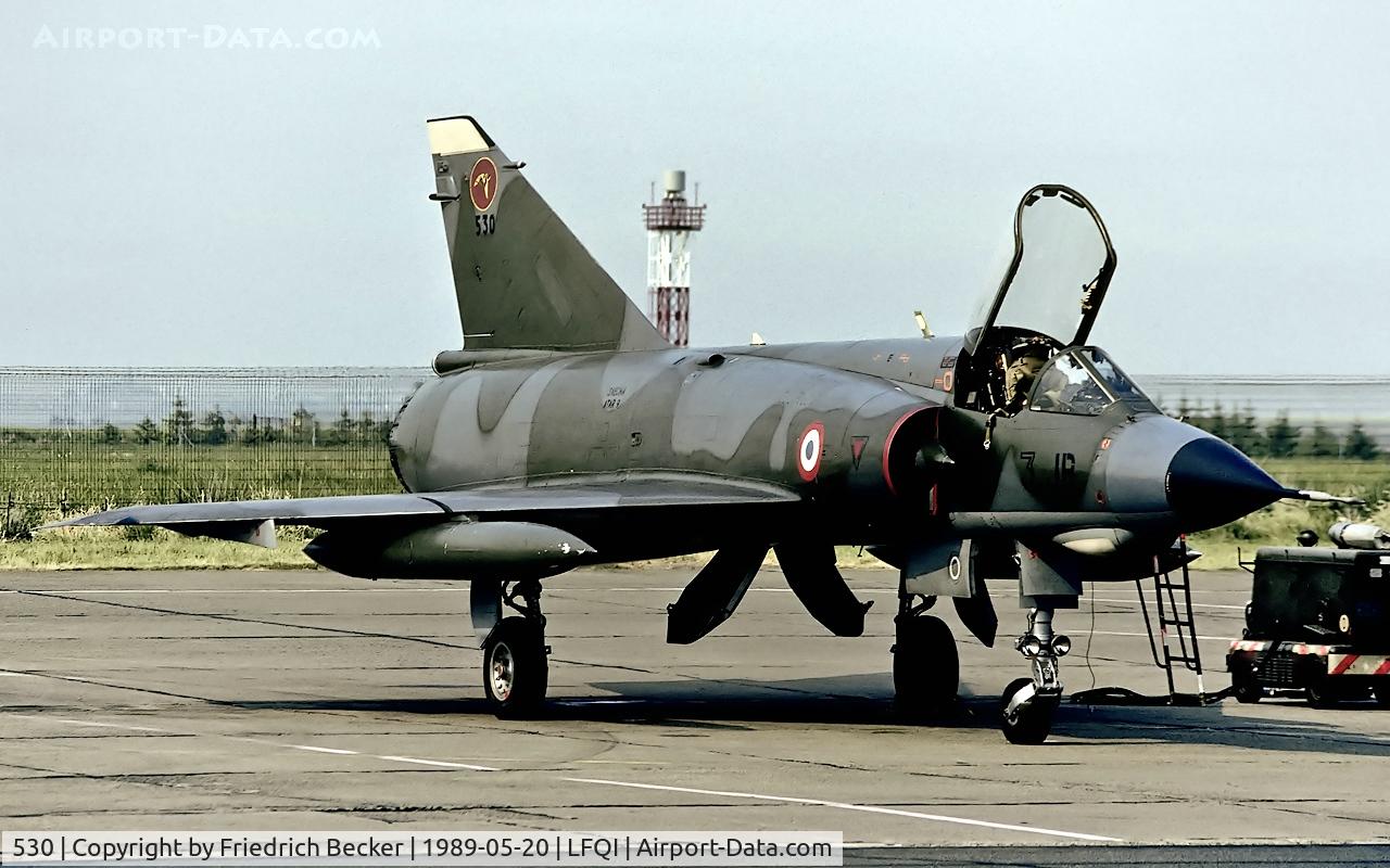 530, Dassault Mirage IIIE C/N 530, flightline at Cambrai AB