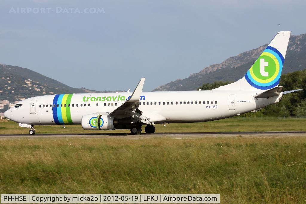 PH-HSE, 2011 Boeing 737-8K2 C/N 39259, Take off in 20 for Olbia
