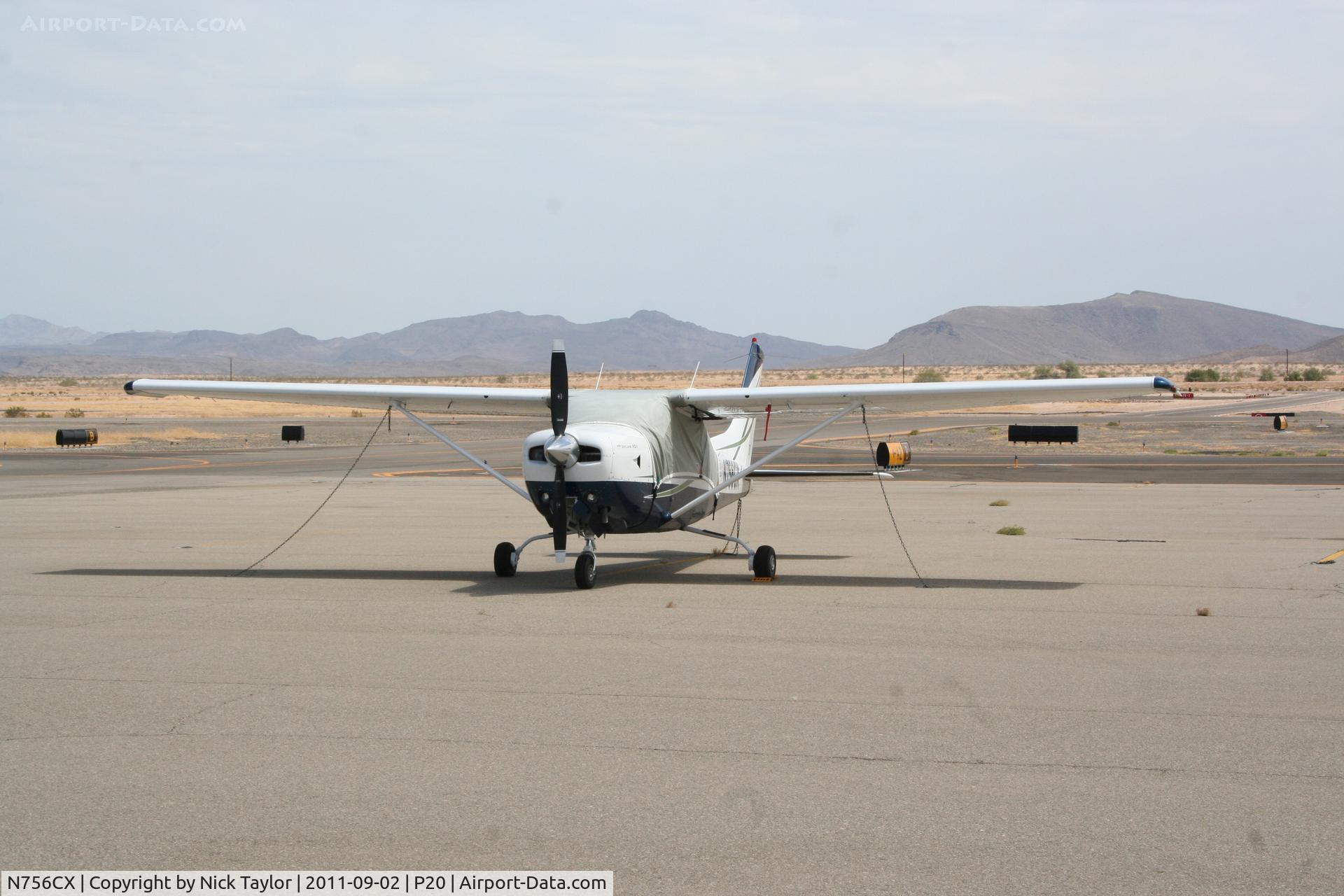 N756CX, 1979 Cessna TR182 Turbo Skylane RG C/N R18201042, Parked at Parker