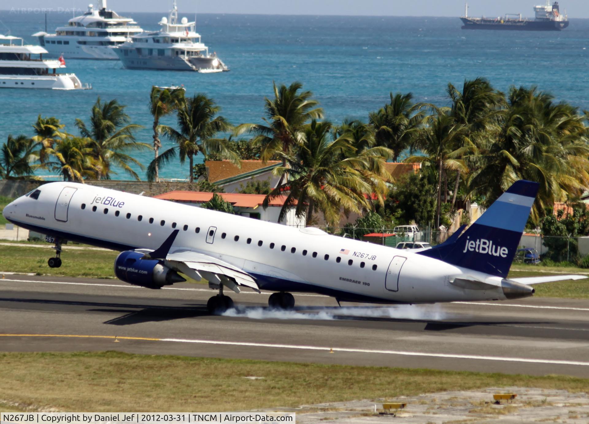 N267JB, 2007 Embraer 190AR (ERJ-190-100IGW) C/N 19000065, N267JB