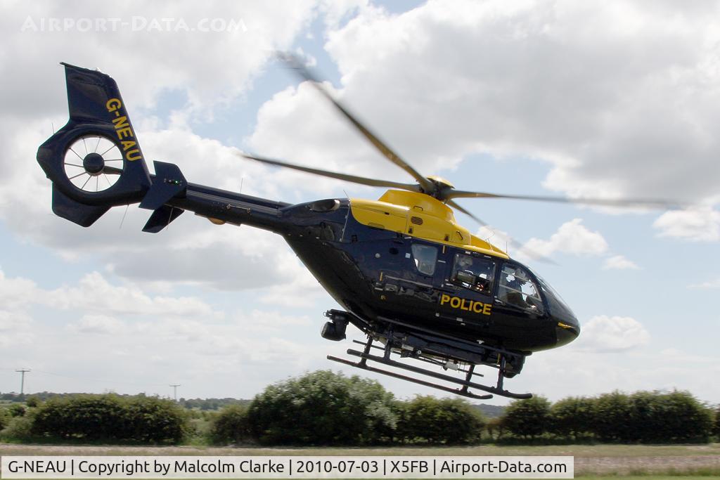 G-NEAU, 2004 Eurocopter EC-135T-2 C/N 0333, Eurocopter EC-135T-2, Fishburn Airfield, July 2010.