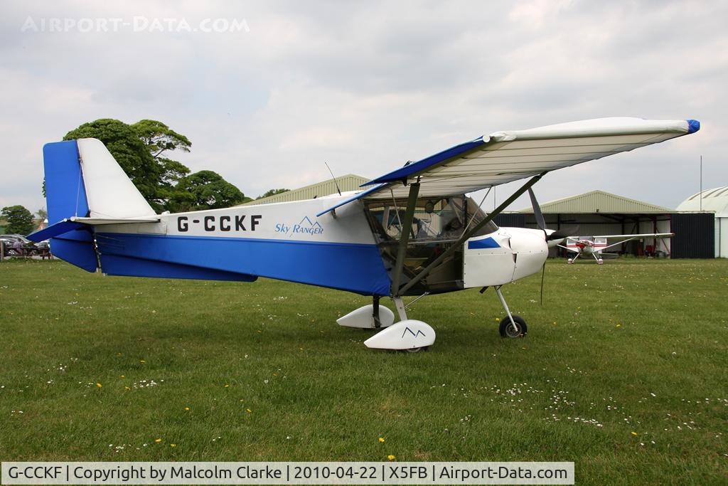 G-CCKF, 2003 Best Off Skyranger 912(2) C/N BMAA/HB/289, Skyranger 912(2), Fishburn Airfield, April 2010.
