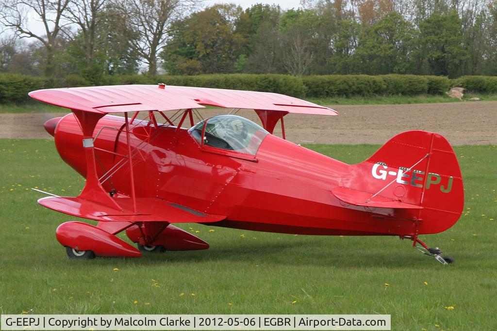G-EEPJ, 1991 Pitts S-1S Special C/N PFA 009-11557, Pitts S-1S at Breighton Airfield's 2012 May-hem Fly-In.