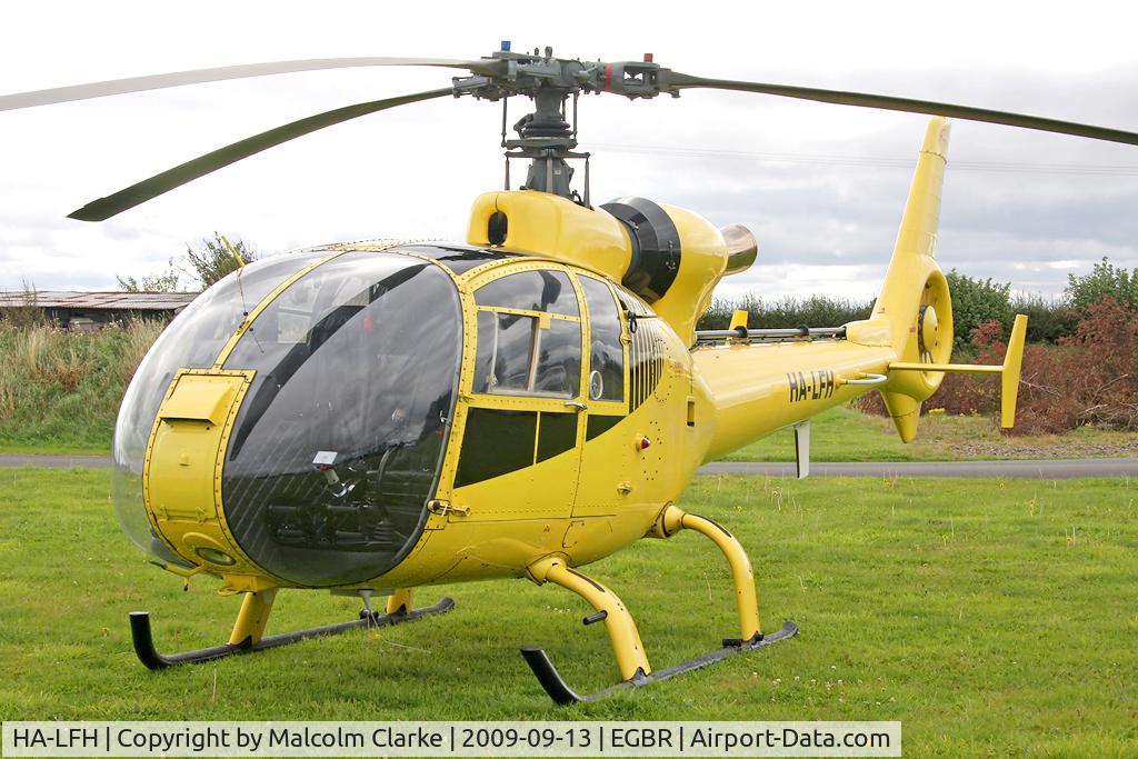 HA-LFH, 1979 Aerospatiale SA-342J Gazelle C/N 1775, Aerospatiale SA-342J Gazelle, Breighton Airfield, September 2009.