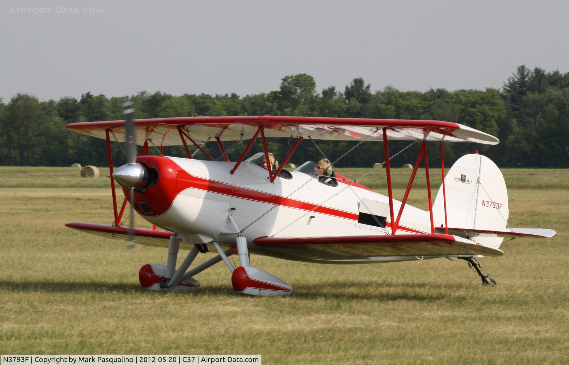 N3793F, 1977 Great Lakes 2T-1A-2 Sport Trainer C/N 0767, Great Lakes 2T-1A-2