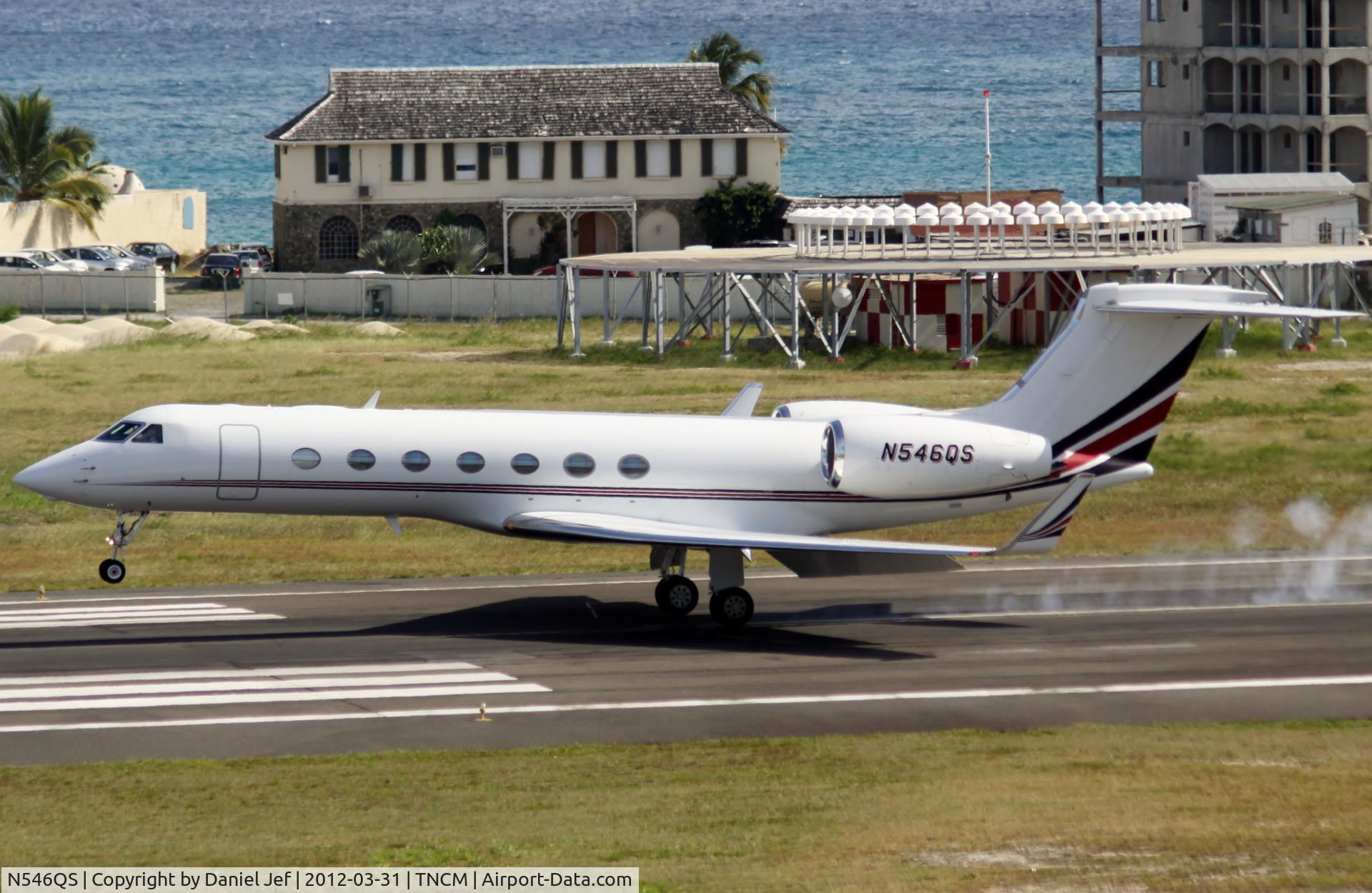 N546QS, 2008 Gulfstream Aerospace GV-SP (G550) C/N 5190, N546QS