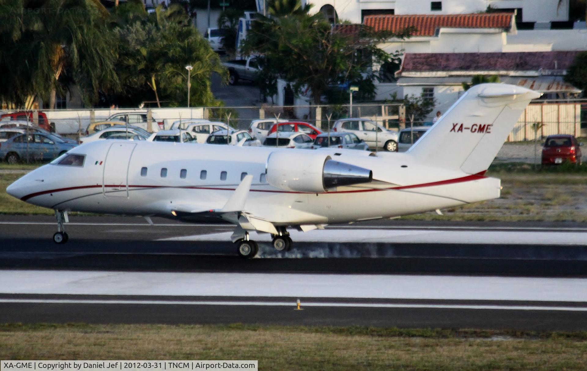 XA-GME, 1993 Canadair Challenger 601-3A (CL-600-2B16) C/N 5128, XA-GME