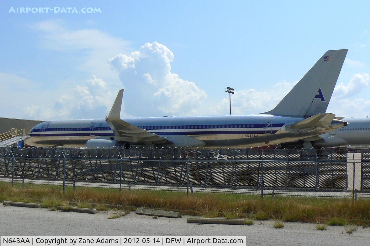 N643AA, 1991 Boeing 757-223 C/N 24601, American Airlines (former? ) 757 at DFW Airport