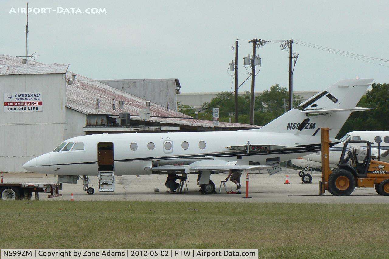 N599ZM, 1989 Dassault Falcon (Mystere) 20F-5 C/N 481, At Meacham Field - Fort Worth, TX