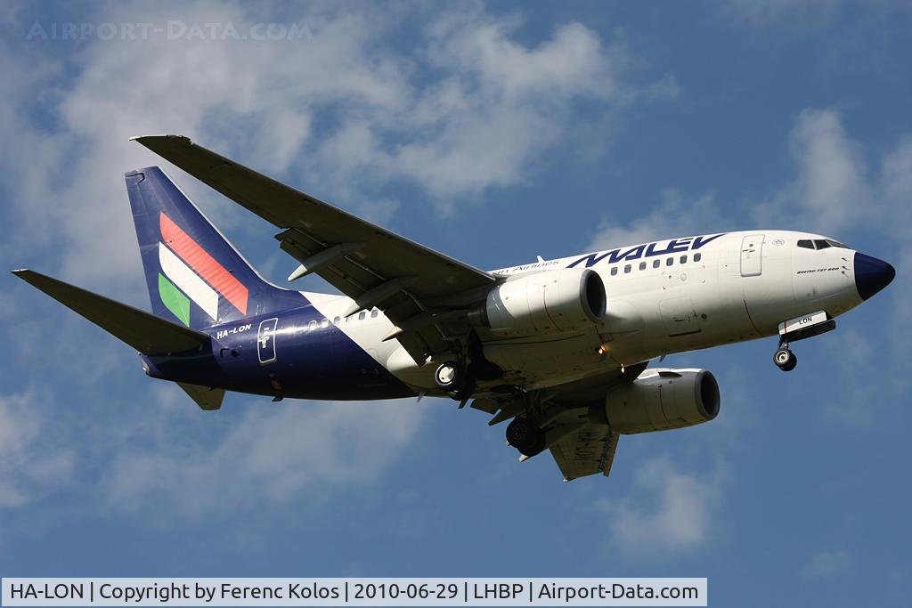 HA-LON, 2004 Boeing 737-6Q8 C/N 29353, Ferihegy