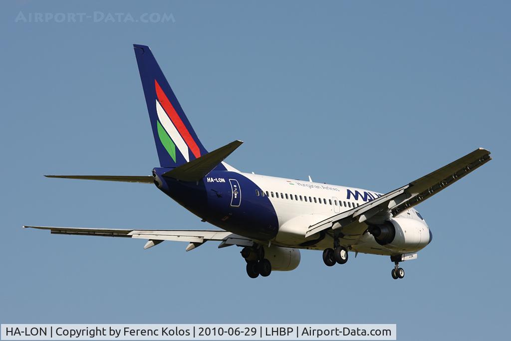 HA-LON, 2004 Boeing 737-6Q8 C/N 29353, Ferihegy