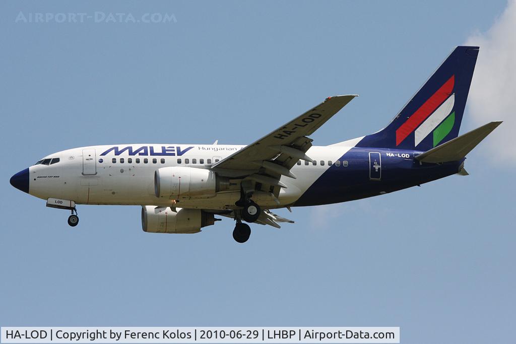 HA-LOD, 2003 Boeing 737-6Q8 C/N 28259, Ferihegy