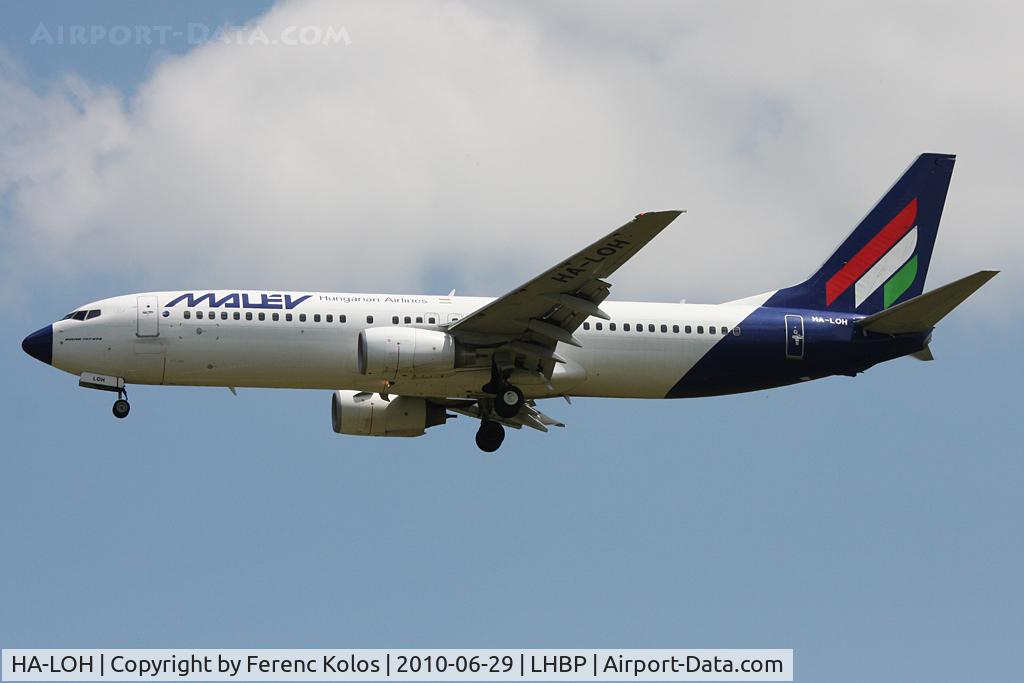 HA-LOH, 2004 Boeing 737-8Q8 C/N 30667, Ferihegy