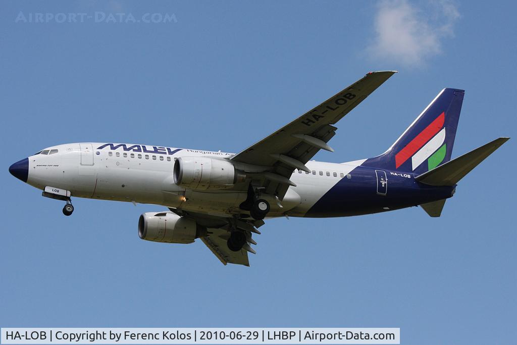 HA-LOB, 2003 Boeing 737-7Q8 C/N 29346, Ferihegy