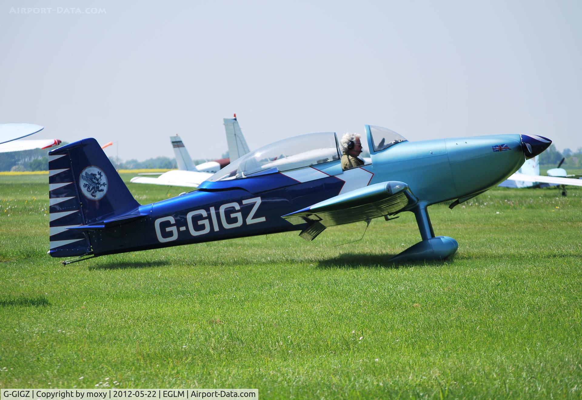 G-GIGZ, 2009 Vans RV-8 C/N PFA 303-14577, Vans RV-8 at White Waltham