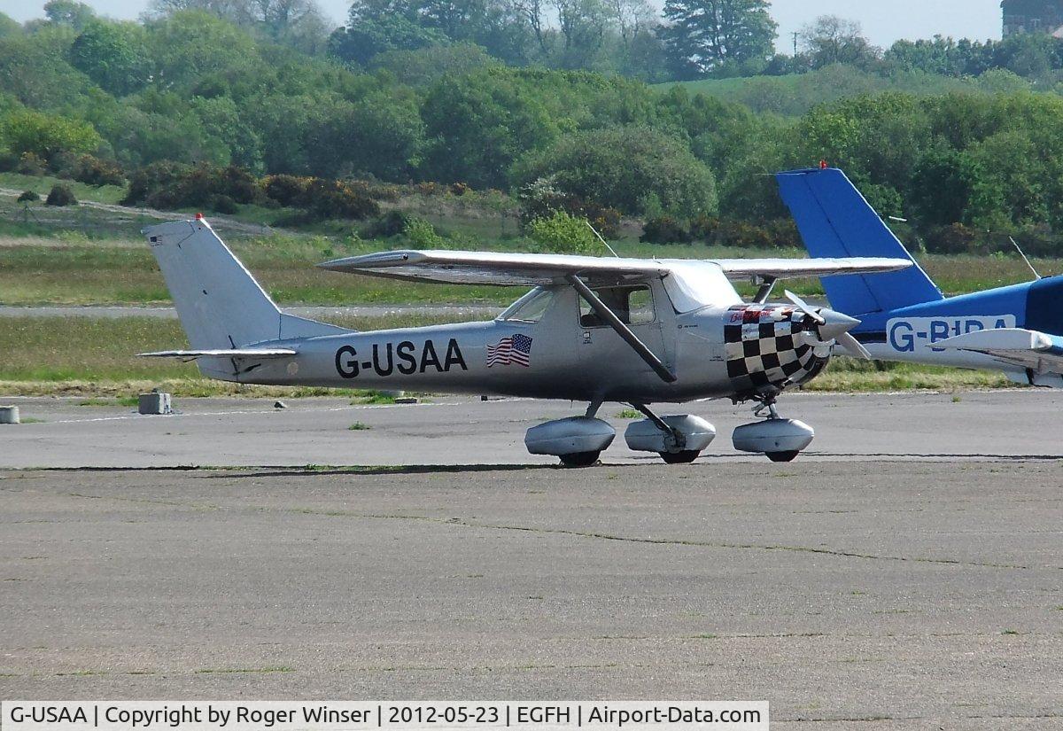 G-USAA, 1967 Reims Cessna F150G C/N 0188, Visiting Reims/Cessna 150.