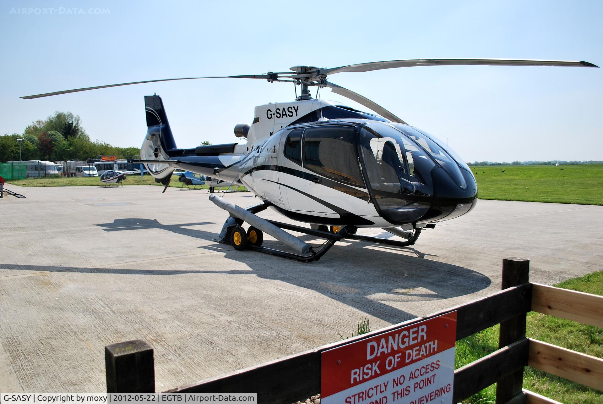 G-SASY, 2009 Eurocopter EC-130B-4 (AS-350B-4) C/N 4760, Eurocopter EC-130B-4 at Wycombe Air Park.