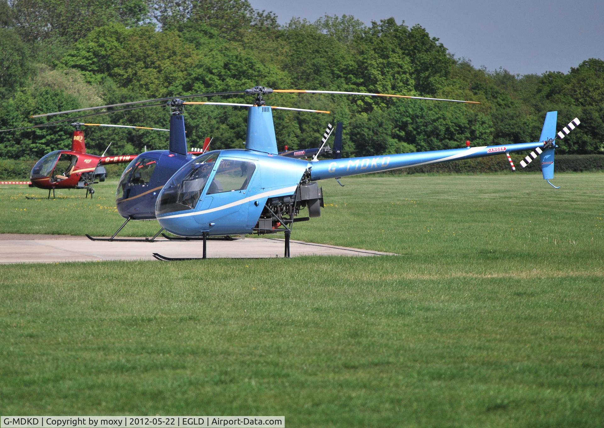 G-MDKD, 1990 Robinson R22 Beta C/N 1247, Robinson R22 Beta at Denham