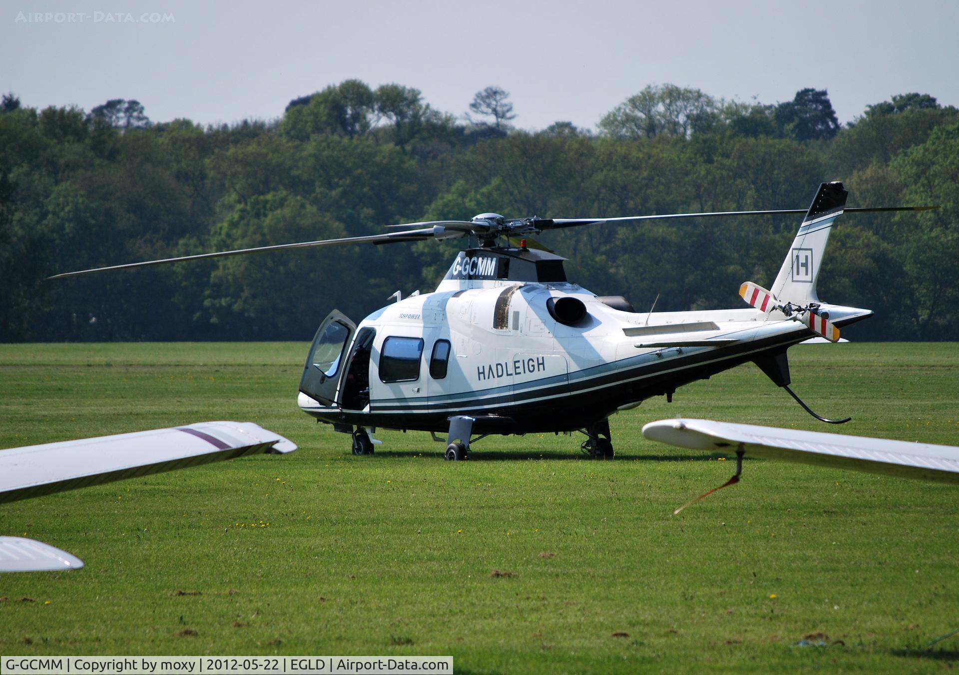 G-GCMM, 2002 Agusta A-109E Power Elite C/N 11158, Agusta 109E at Denham. Ex EI-DJO