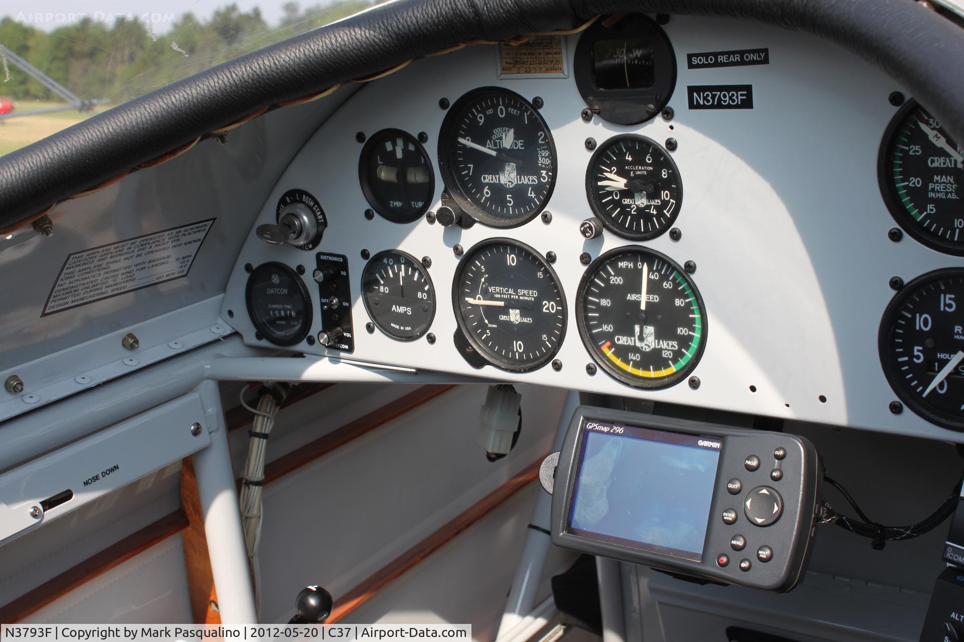 N3793F, 1977 Great Lakes 2T-1A-2 Sport Trainer C/N 0767, Great Lakes 2T-1A-2