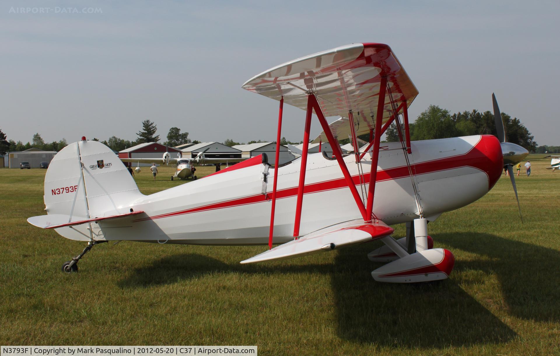N3793F, 1977 Great Lakes 2T-1A-2 Sport Trainer C/N 0767, Great Lakes 2T-1A-2