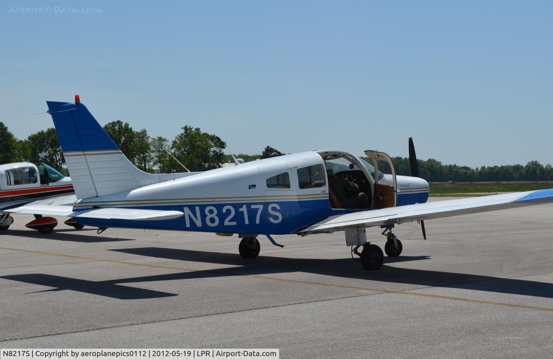 N8217S, 1980 Piper PA-28-161 C/N 28-8016335, N8217S seen operating flights at The International Learn to Fly Day on May 19th at KLPR.