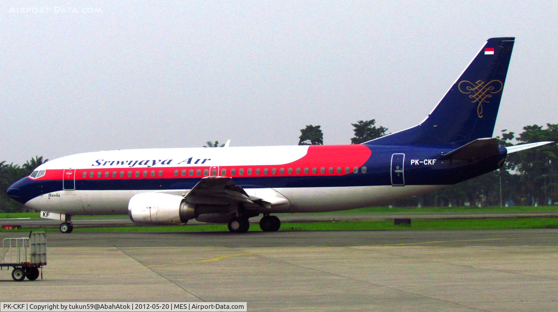 PK-CKF, 1991 Boeing 737-3Y0 C/N 25179, Sriwijaya