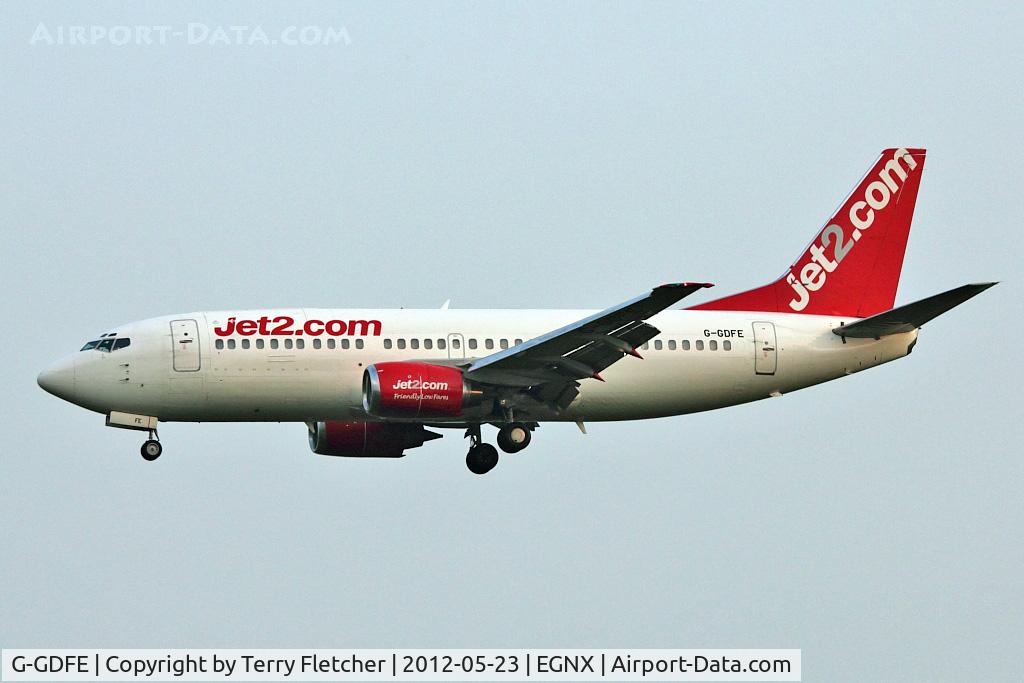 G-GDFE, 1988 Boeing 737-3Q8(QC) C/N 24131, Jet2 1988 Boeing 737-3Q8(QC), c/n: 24131 at East Midlands