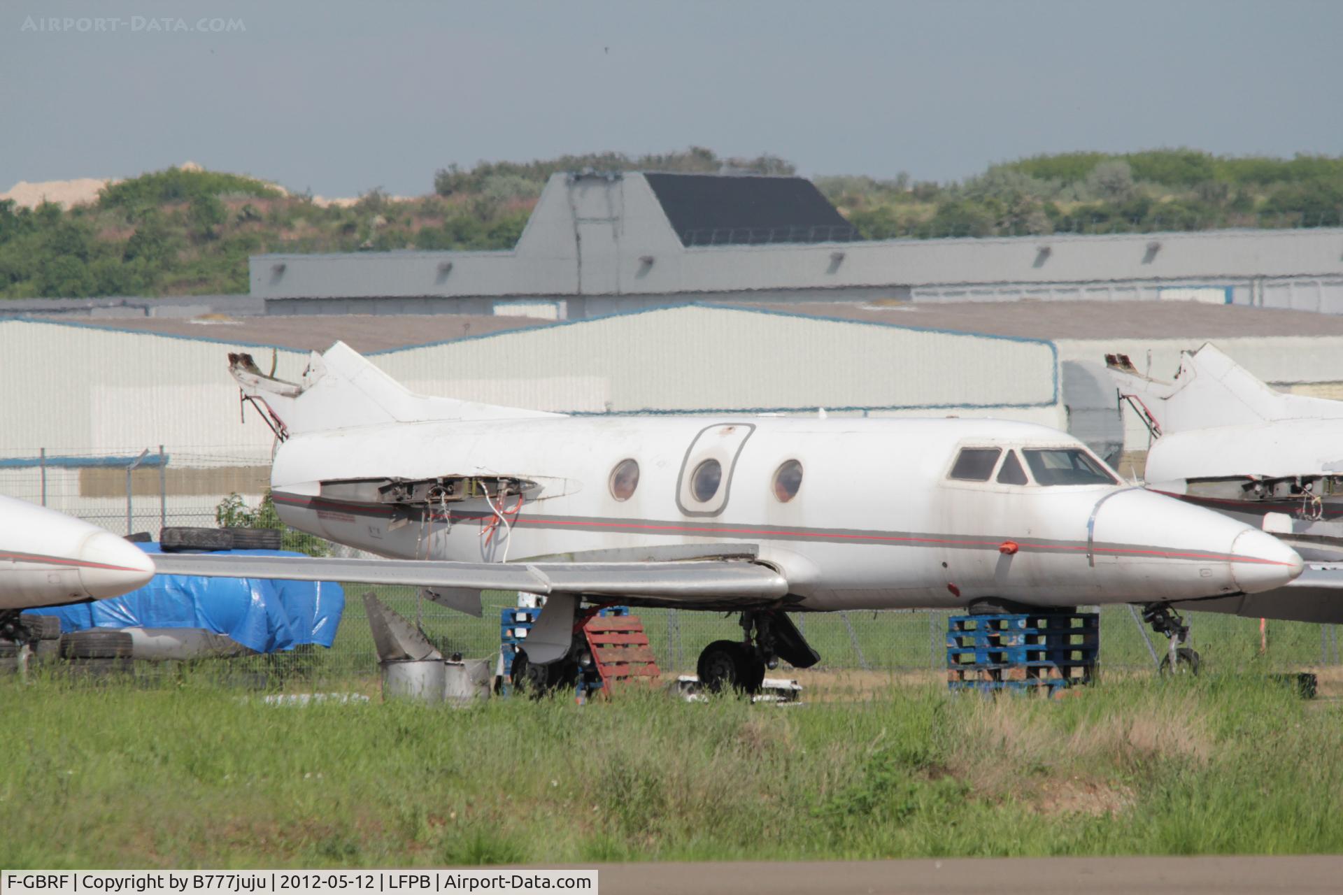 F-GBRF, 1975 Dassault Falcon 10 C/N 38, at Le Bourget