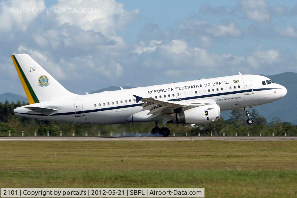 2101, 2004 Airbus VC-1A (A319-133/CJ) C/N 2263, Brazil Air Force