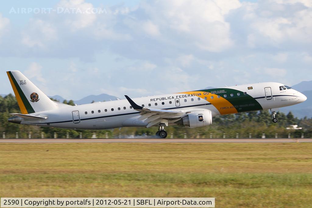2590, 2009 Embraer VC-2 (ERJ-190-100AR) C/N 19000214, Brazil Air Force