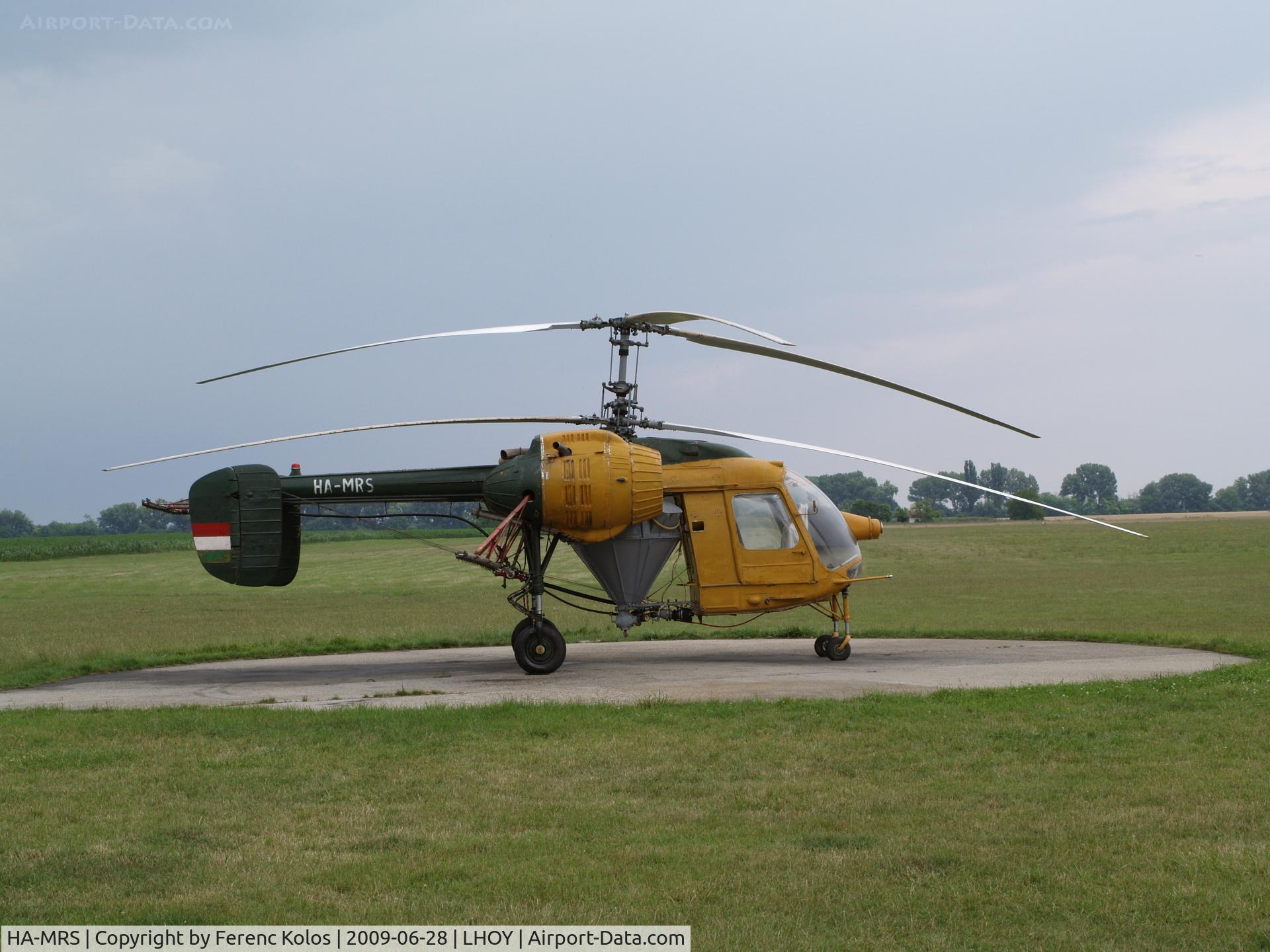 HA-MRS, 1970 Kamov Ka-26 Hoodlum C/N 7001501, Öcsény