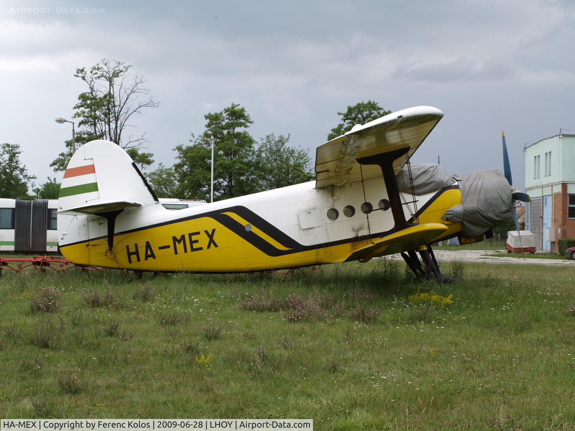 HA-MEX, 1986 PZL-Mielec AN-2R C/N 1G217-53, Öcsény
