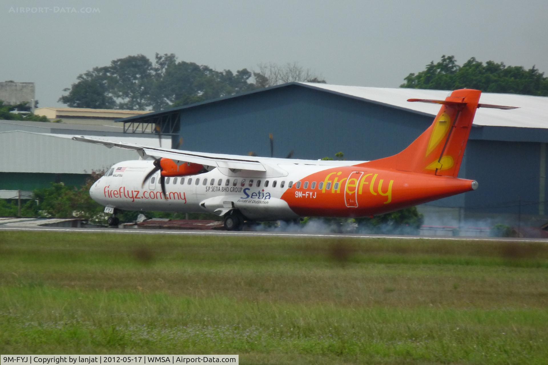 9M-FYJ, 2011 ATR 72-212A C/N 941, Hard Landing