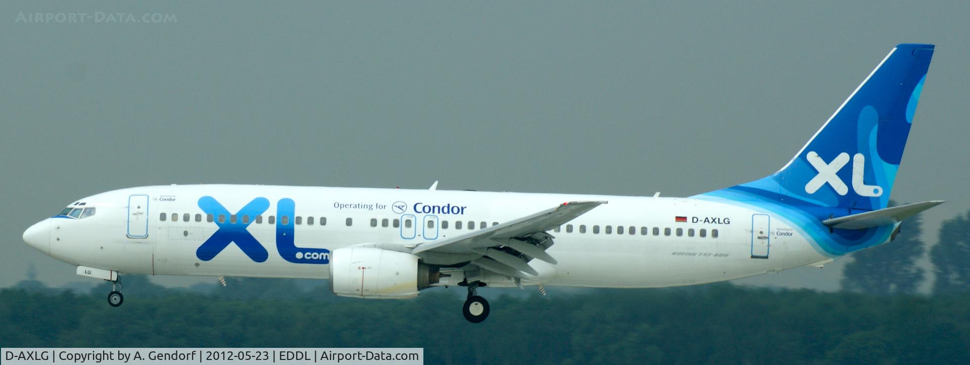D-AXLG, 1998 Boeing 737-8Q8 C/N 28226, XL Airways Germany (