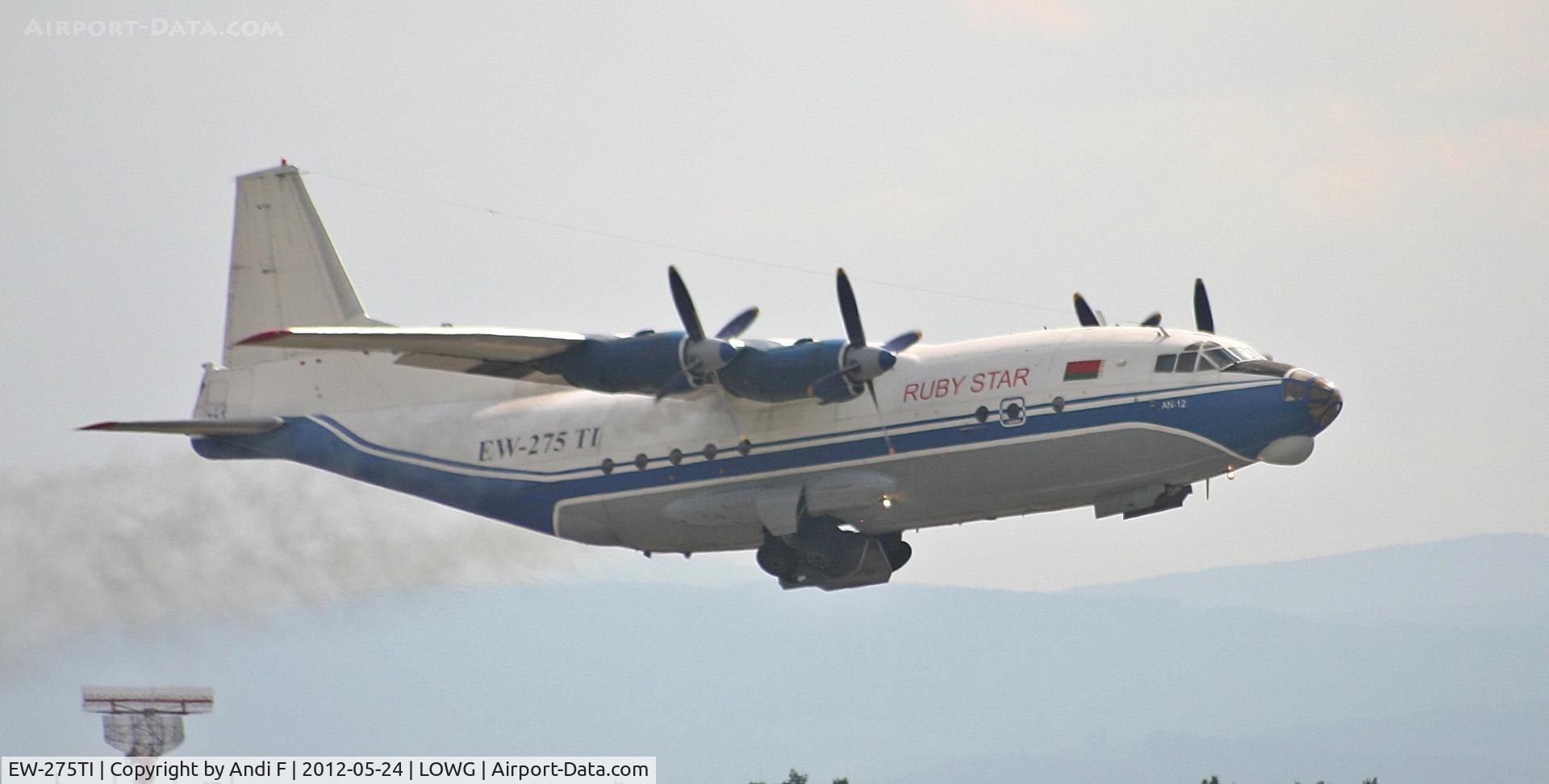 EW-275TI, 1970 Antonov An-12BK C/N 00347210, Ruby Star AN-12BK