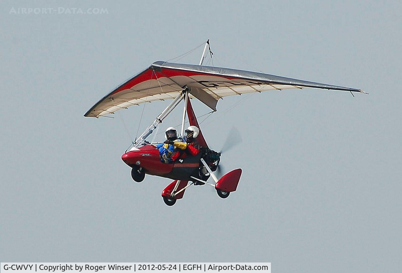 G-CWVY, 2003 Mainair Pegasus Quik C/N 7984, Nice day for a local flight.