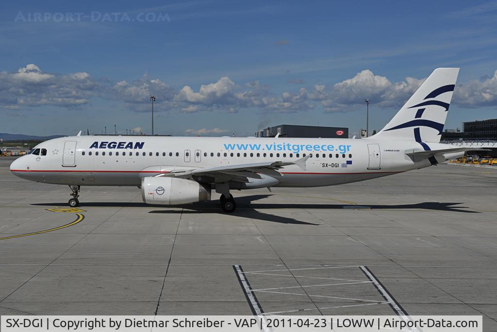 SX-DGI, 2007 Airbus A320-232 C/N 3162, Aegean Airbus A320